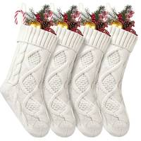 EINEMGELD Knitted Christmas Stockings