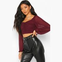 Boohoo Red Tops for Women