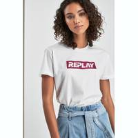 Replay Logo T-Shirts for Women