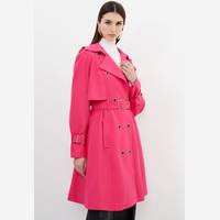 Debenhams Women's Pink Trench Coats