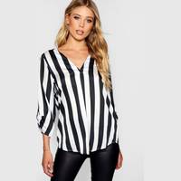 Boohoo Striped Blouses for Women