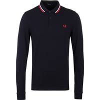 Men's Fred Perry Long Sleeve Polo Shirts