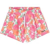 FARFETCH MSGM Girl's Print Shorts