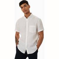 Next Men's White Linen Shirts