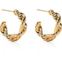 Crystal Haze Women's Hoop Earrings