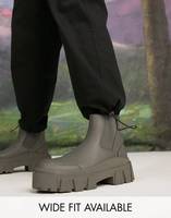 ASOS Men's Grey Chelsea Boots