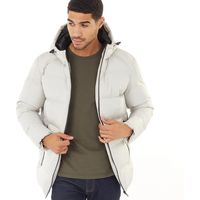 MandM Direct Men's Hooded Puffer Jackets