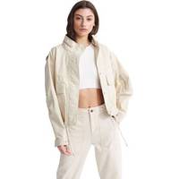 Spartoo Women's White Cropped Jackets