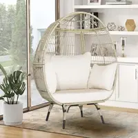 B&Q Rattan Egg Chairs