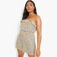 Debenhams boohoo Women's Bandeau Playsuits