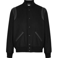 Harvey Nichols Saint Laurent Men's Wool Bomber Jackets