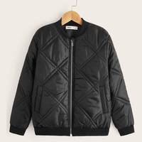 SHEIN Boy's Quilted Jackets