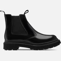 Coggles Men's Black Leather Chelsea Boots