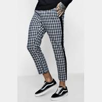 Boohoo Check Trousers for Men