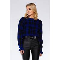 Quiz Women's Black Cropped Jumpers