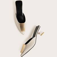 SHEIN Pointed Mules for Women