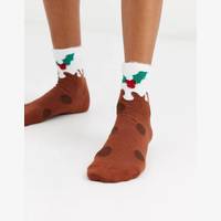 ASOS DESIGN Fluffy Christmas Socks
