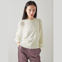 L.K. Bennett Women's White Cotton Jumpers