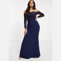 Goddiva Women's Long Sleeve Maxi Dresses