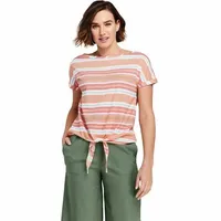 Land's End Women's Tie Front T-shirts