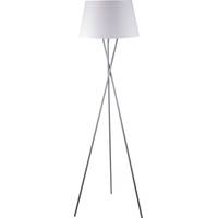 FIRST CHOICE LIGHTING White Tripod Floor Lamps