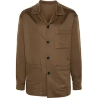 FARFETCH Canali Men's Brown Suit Jackets