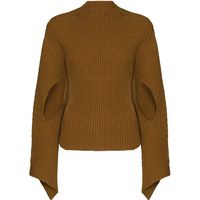 Victoria Beckham Women's Ribbed Jumpers