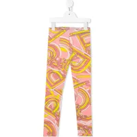 EMILIO PUCCI Girl's Print Leggings