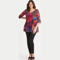 Scarlett & Jo Women's V Neck Tunics