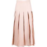 FARFETCH Women's Pink Pleated Skirts
