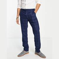 ASOS Harry Brown Men's Navy Blue Suit Trousers