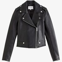 Selfridges Women's Black Leather Jackets