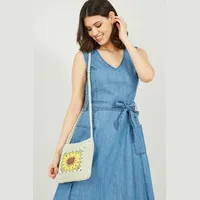 Yumi Women's Crochet Beach Bag