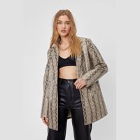 NASTY GAL Women's Grey Blazers