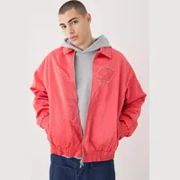 boohoo Men's Red Puffer Jackets