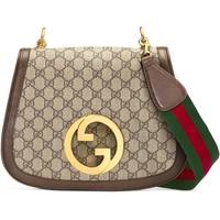 FARFETCH Gucci Women's Brown Shoulder Bags