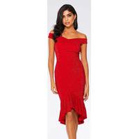 Quiz Clothing Women's Red Sequin Dresses