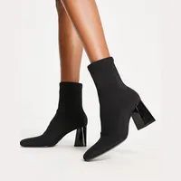 Stradivarius Heeled Sock Boots For Women