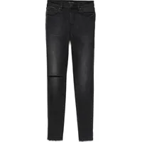 FARFETCH Women's Black Ripped Jeans