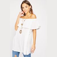 Everything5Pounds Women's Off Shoulder Tops