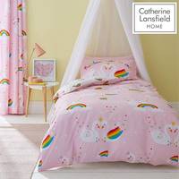 Catherine Lansfield Pink Duvet Covers