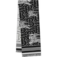 FARFETCH Burberry Men's Striped Scarves