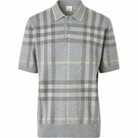 Burberry Men's Check Polo Shirts