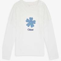 Chloé Girl's Embroidered T-shirts