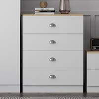 FWSTYLE White Chest Of Drawers