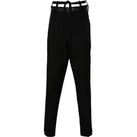 FARFETCH Jil Sander Men's Black Wool Trousers