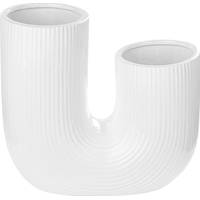 Beliani Stoneware Vases