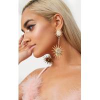 Pretty Little Thing Gold Earrings For Women