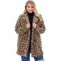 Fashion World Women's Leopard Print Coats