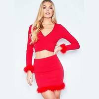 Missy Empire Women's Red Skirts
